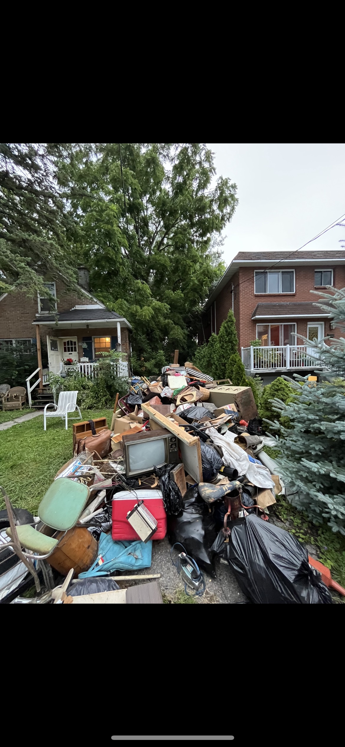 Westmount Montreal junk removal services before and after